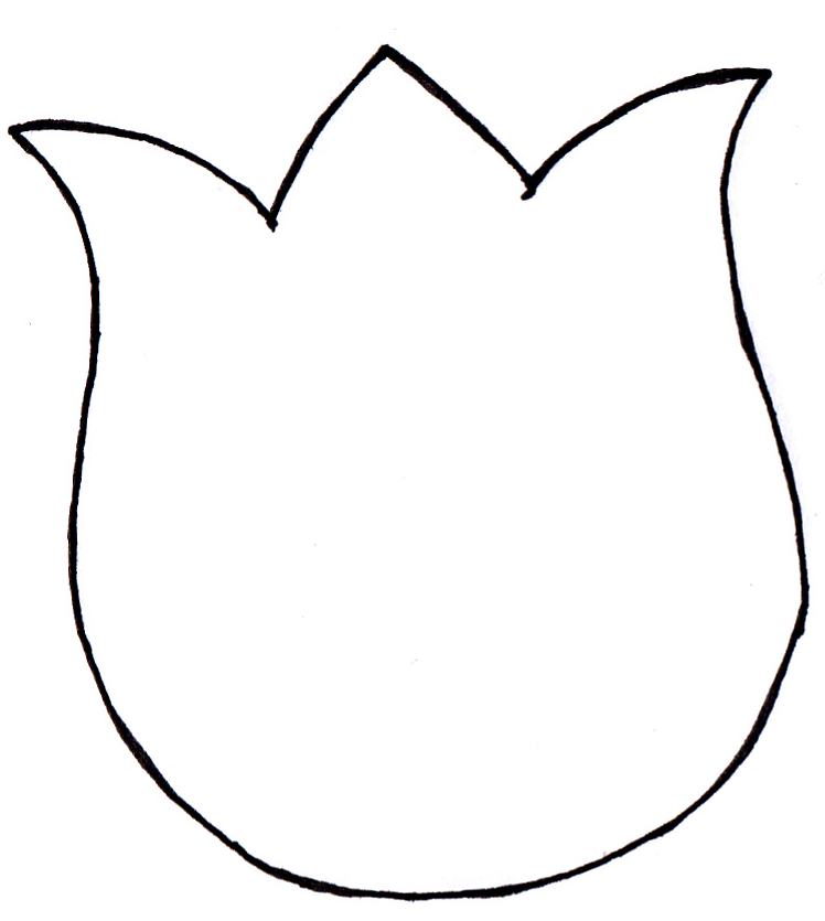 Large Printable Tulips ClipArt Best