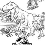 LEGO Jurassic World Coloring Sheet Topcoloringpages