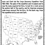 Lewis And Clark American Expedition Facts Worksheets For