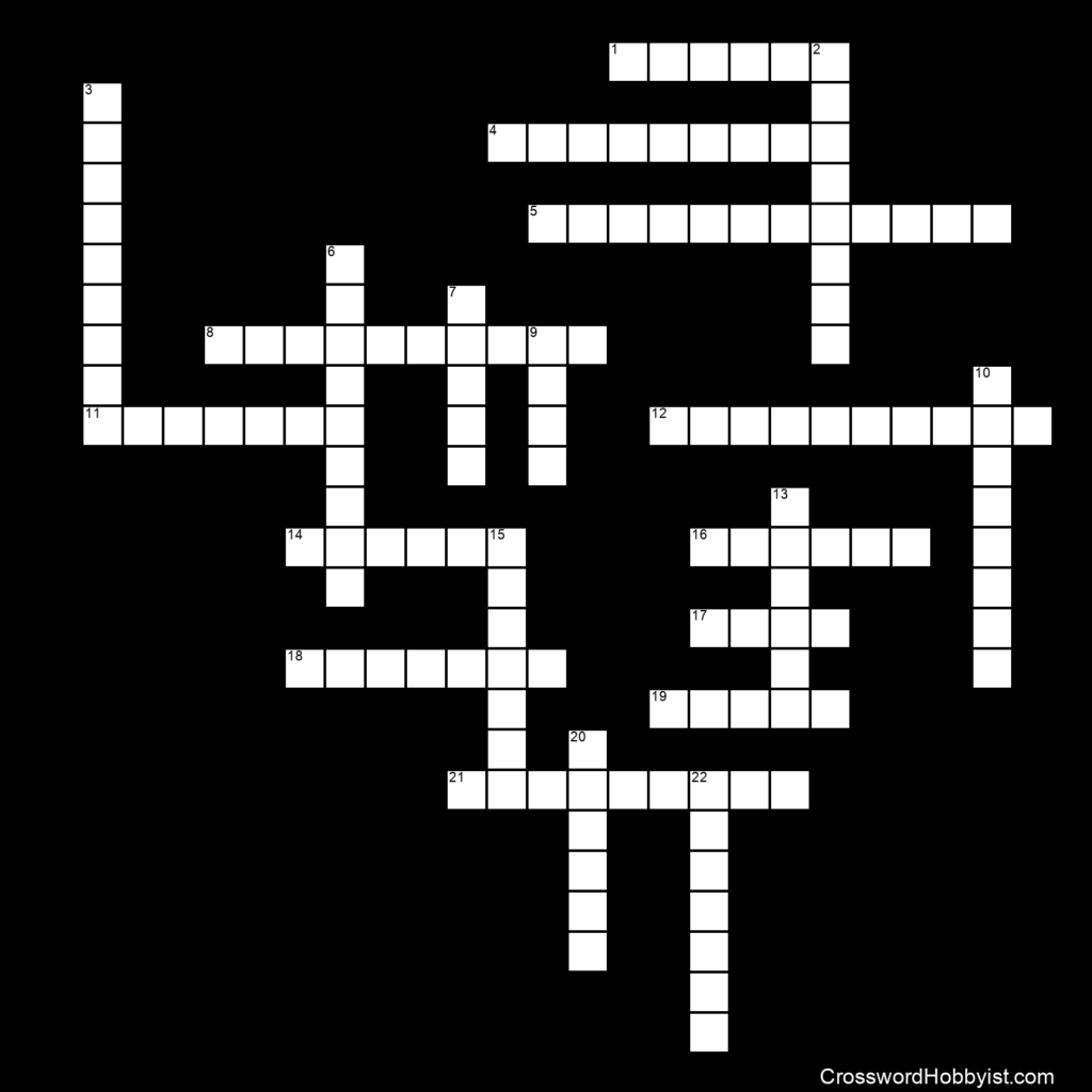 Mesopotamia Crossword Puzzle