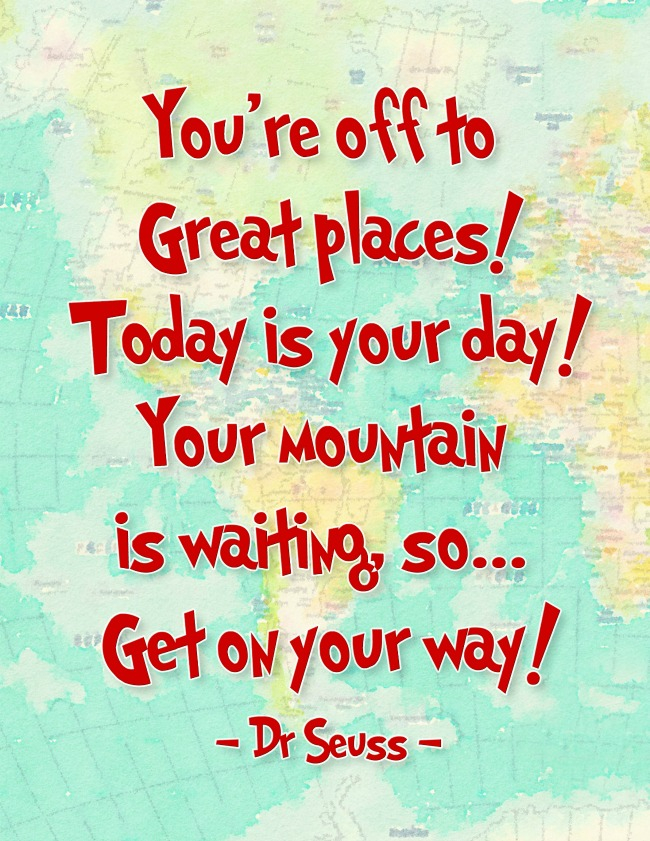 Oh The Places Youll Go Dr Seuss Quotes QuotesGram