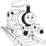 Percy From Thomas Friends Coloring Page Free Printable