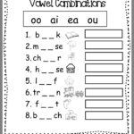 Phonics Word Recognition Second Grade Phonics Worksheets