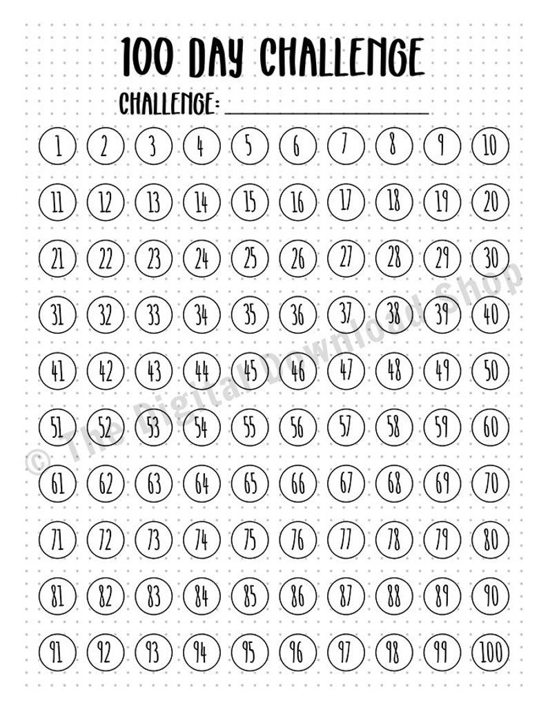 Pin On 100 Day Challenge