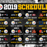 Pittsburgh Steelers 2019 Regular Season Schedule Released