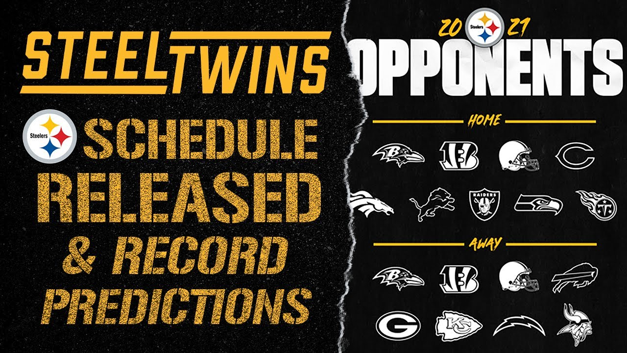 Pittsburgh Steelers 2025 Schedule RELEASED RECORD 