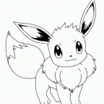 Pokemon Coloring Pages Eevee Evolutions Normal Educative