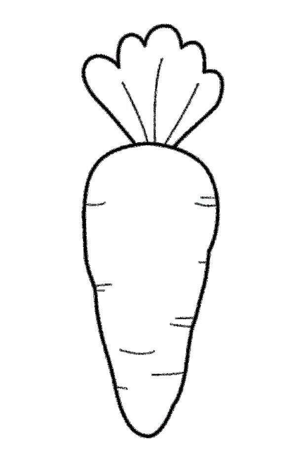 Printable Carrot Coloring Pages Free Free Coloring 