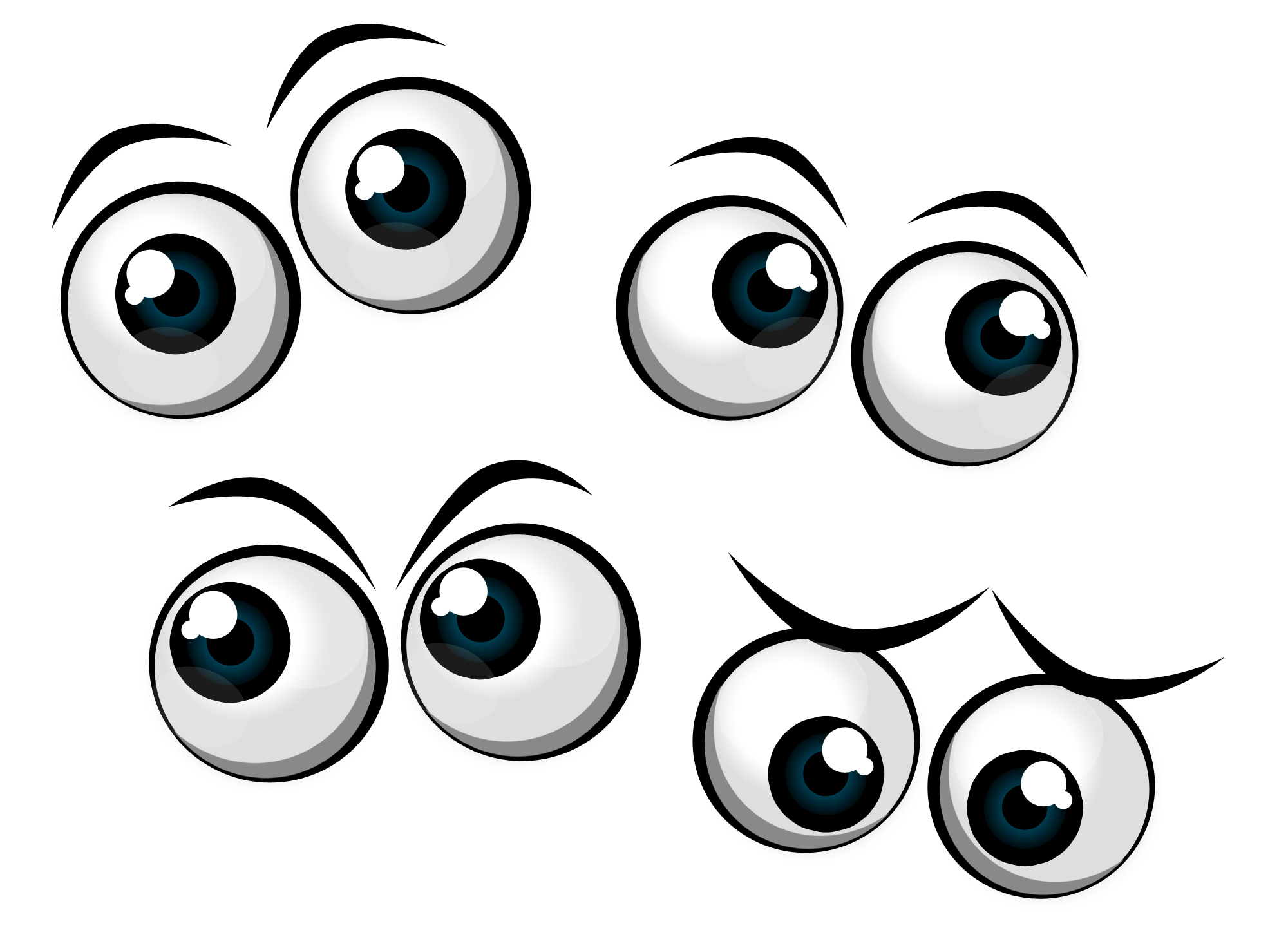 Printable Cartoon Eyes ClipArt Best