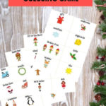 Printable Christmas Guessing Game Cards For Charades