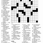 Printable Crossword Puzzles For Adults Easy Printable