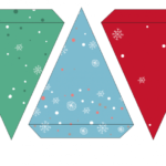 Printable Festive Christmas Bunting To Decorate Your