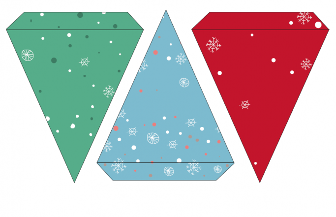 Printable Festive Christmas Bunting To Decorate Your
