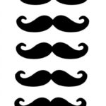 Printable Mustaches Templates ClipArt Best