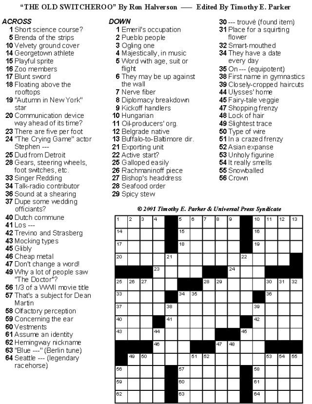 Puzzles Crossword Puzzles Printable Crossword Puzzles 