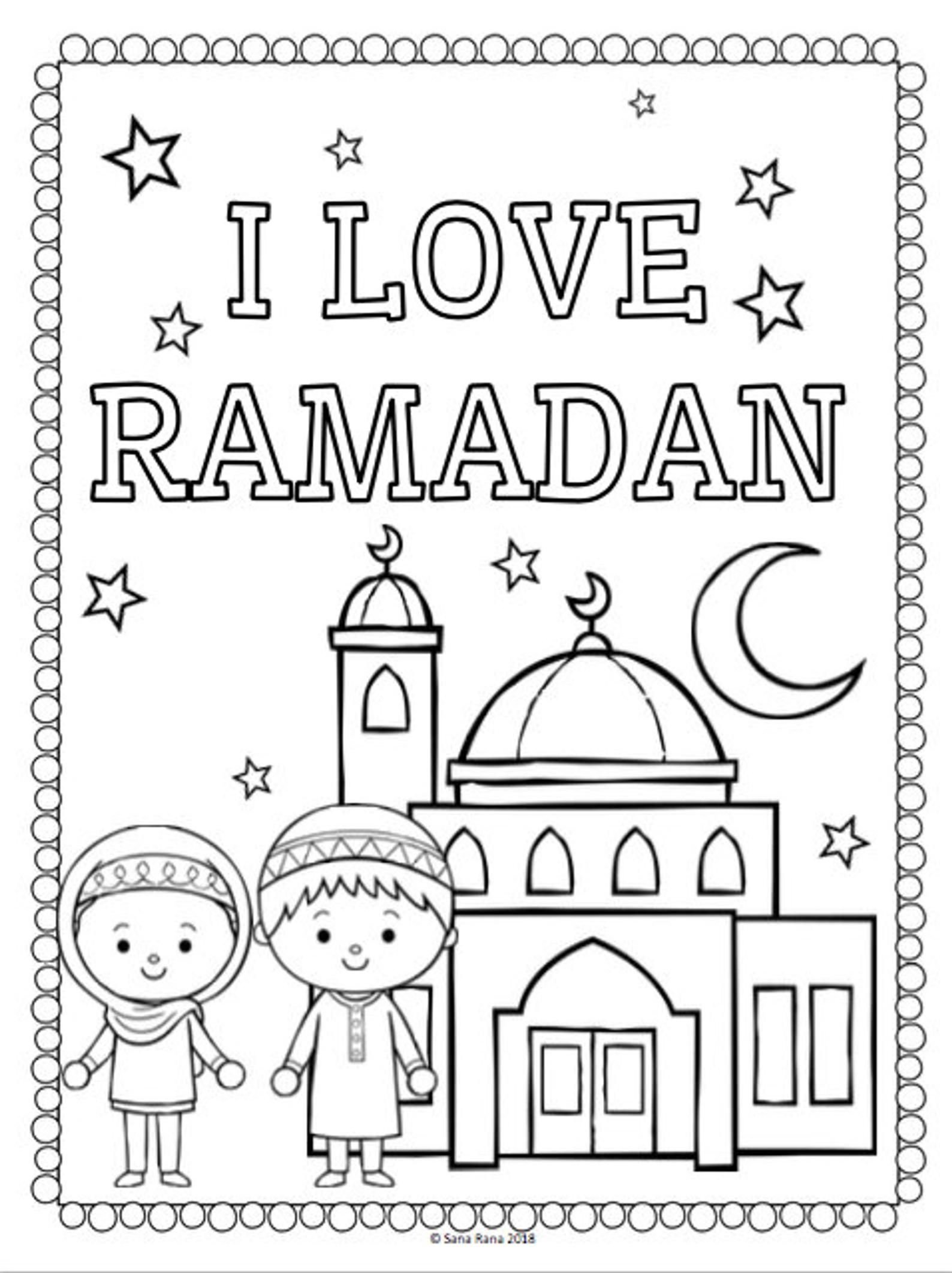 Ramadan Activity Pack Worksheet Printable Download 