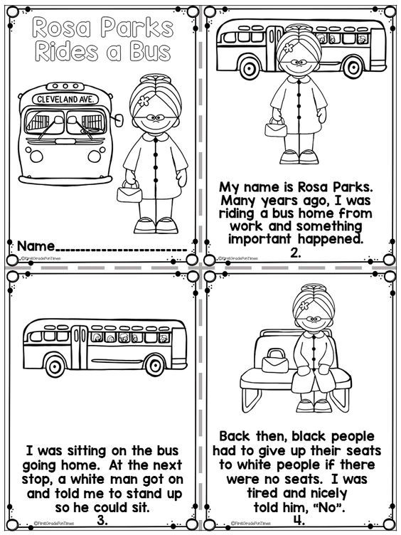 Rosa Parks In 2020 Black History Month Preschool Black 