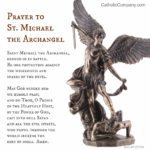 St Michael The Archangel Prayer The Catholic Company