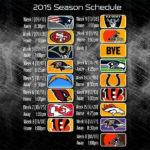 Steelers 2015 Schedule Pittsburgh Steelers Schedule