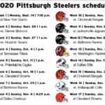 Steelers Release 2020 Schedule Sports Tribdem