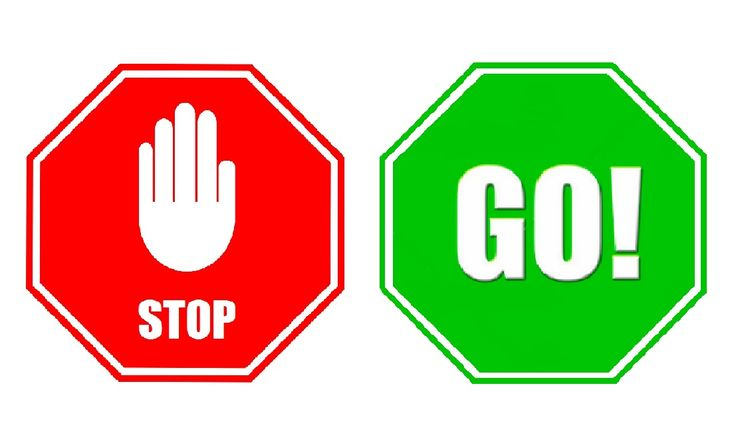 Stop And Go Signs Lesson 28 I Can Be Obedient Lds 