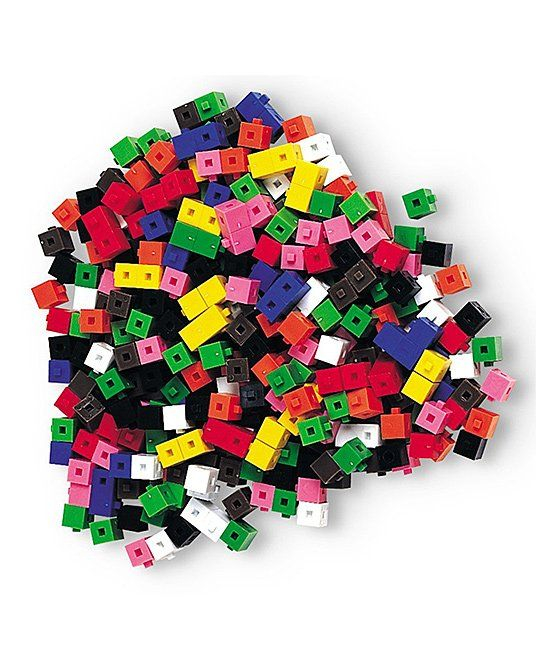 Take A Look At This Interlocking Centimeter Cubes Set Of 
