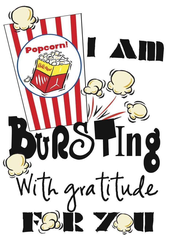 Teacher Appreciation Week Popcorn Treat Tag I Found 