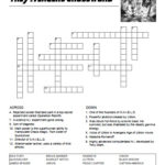 The Avengers Crossword Free Printable