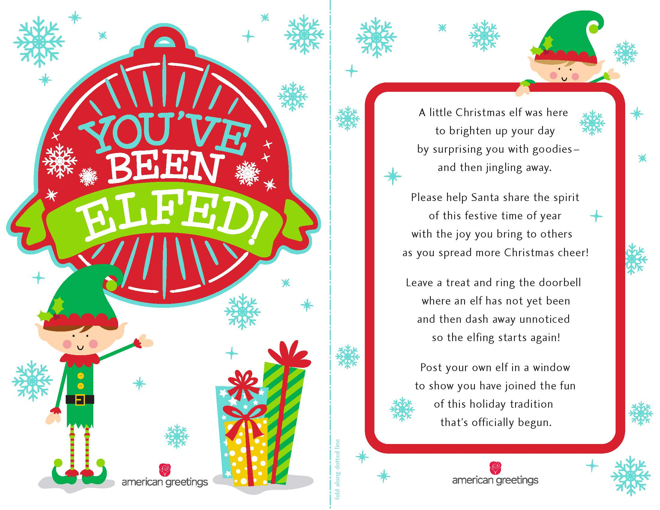 Time To Elf Free Printable American Greetings Blog