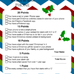 What S In You Phone Free Printable Christmas Game