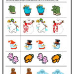 Winter Worksheet For Preschool And Kindergarten Free