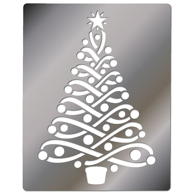 Xmas Tree Stencils HD Christmas Stencils Christmas 