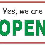 Yes We Are Open Free Printable Sign Free Printables