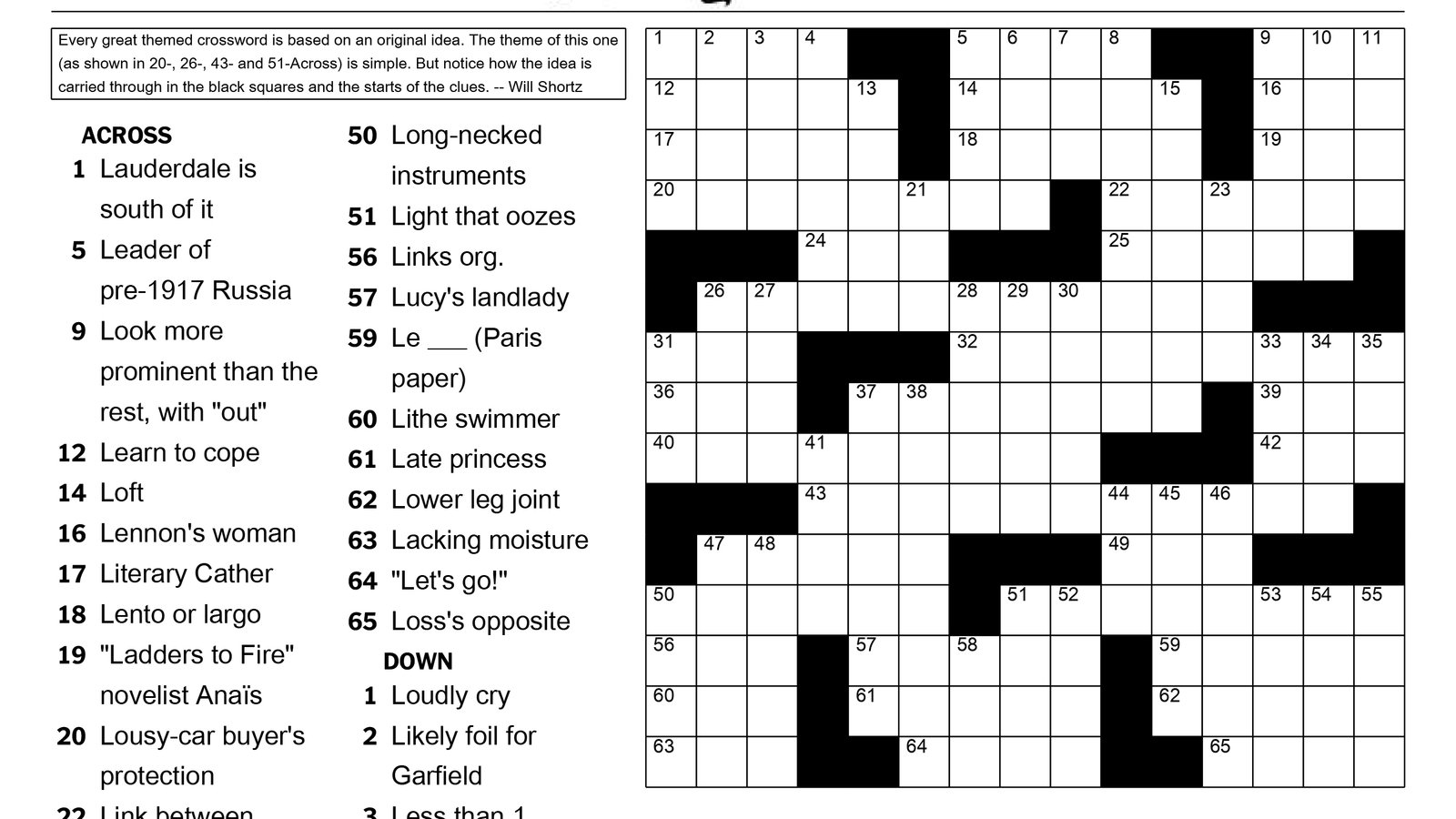 11 Remarkable Crosswords For New Solvers The New York Times