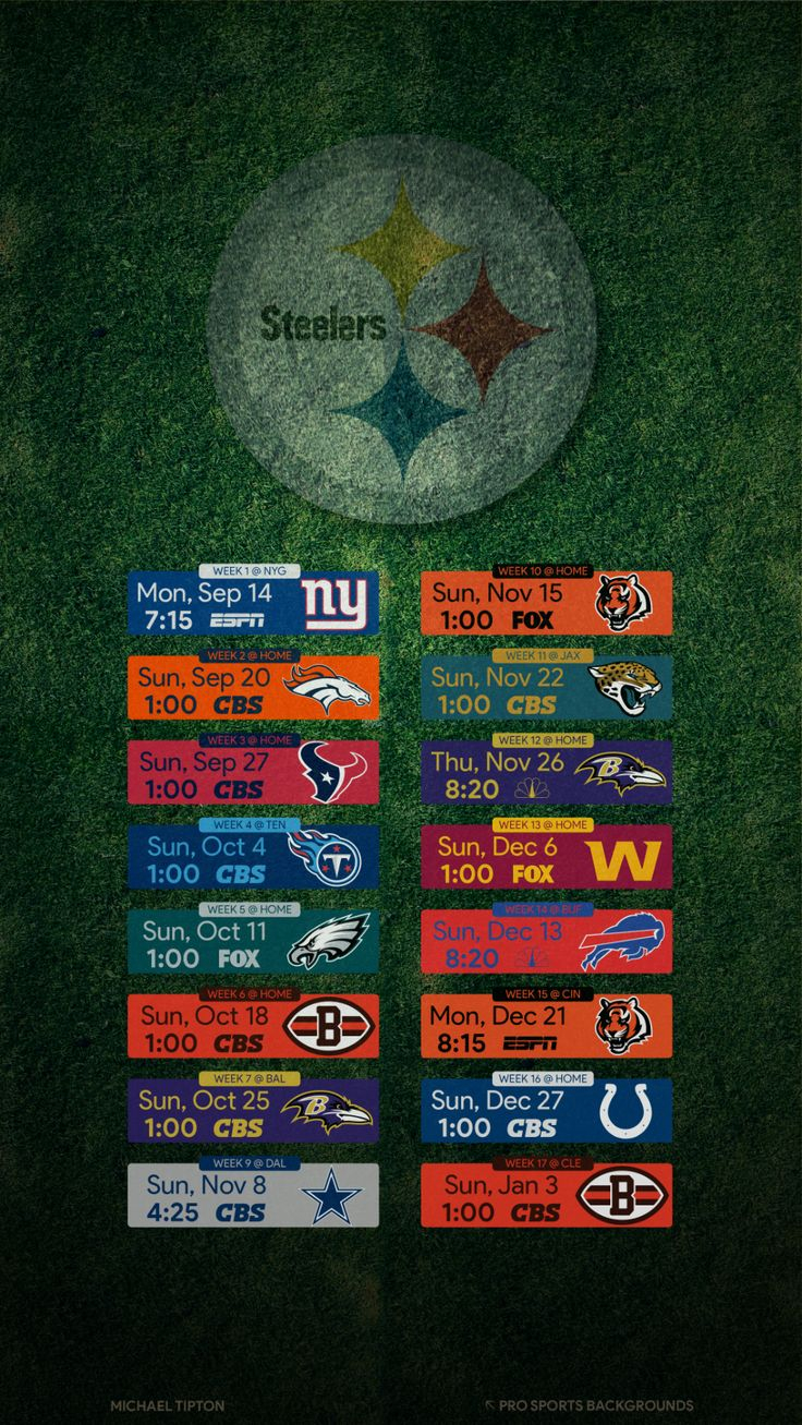 2021 Pittsburgh Steelers Wallpapers Pro Sports