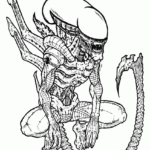 Alien Coloring Pages To Download And Print For Free