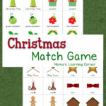 Christmas Match Game Mamas Learning Corner