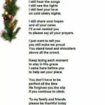 Christmas Prayer From Heaven Christmas In Heaven