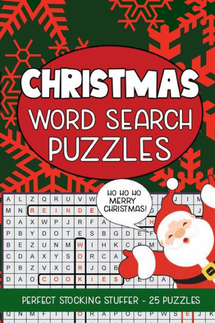 Christmas Word Search Puzzles Seek And Find Word Circle 