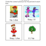English Grammar Worksheet Pronouns 1