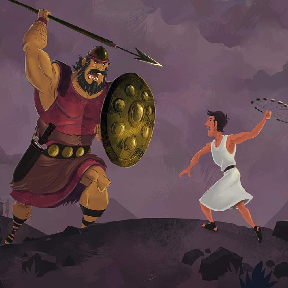 Free Printable David And Goliath Bible Activities On 