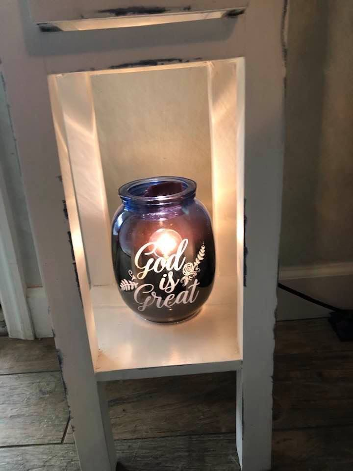 God Is Great Warmer In 2020 Warmers Greatful Metallic Blue