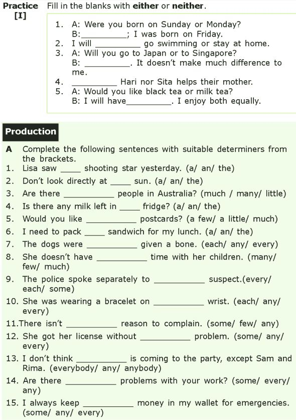 Grade 7 Grammar Lesson 5 Determiners Grammar Lessons 