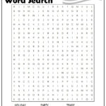 Labor Day Word Search Monster Word Search