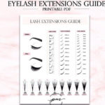Lash Extensions Guide Printable Eyelash Extensions