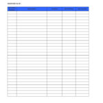 Physical Inventory Count Sheet Freewordtemplates