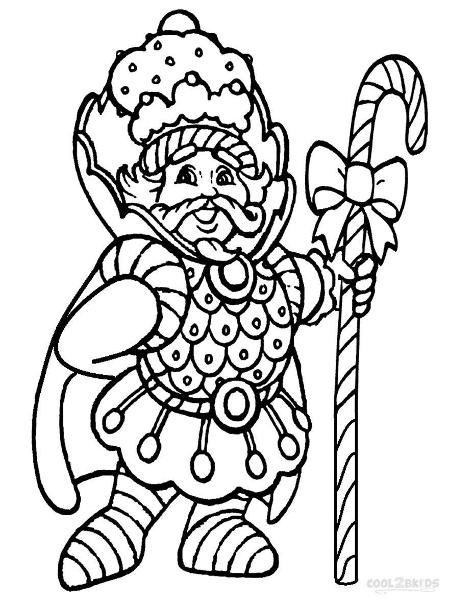 Printable Candyland Coloring Pages For Kids