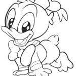 Printables Disney Donald Duck Baby Coloring Pages For