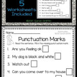 Punctuation Marks Worksheets Student Teaching Reading