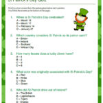 St Patrick S Day Quiz View Fun Holiday Activity For Kids